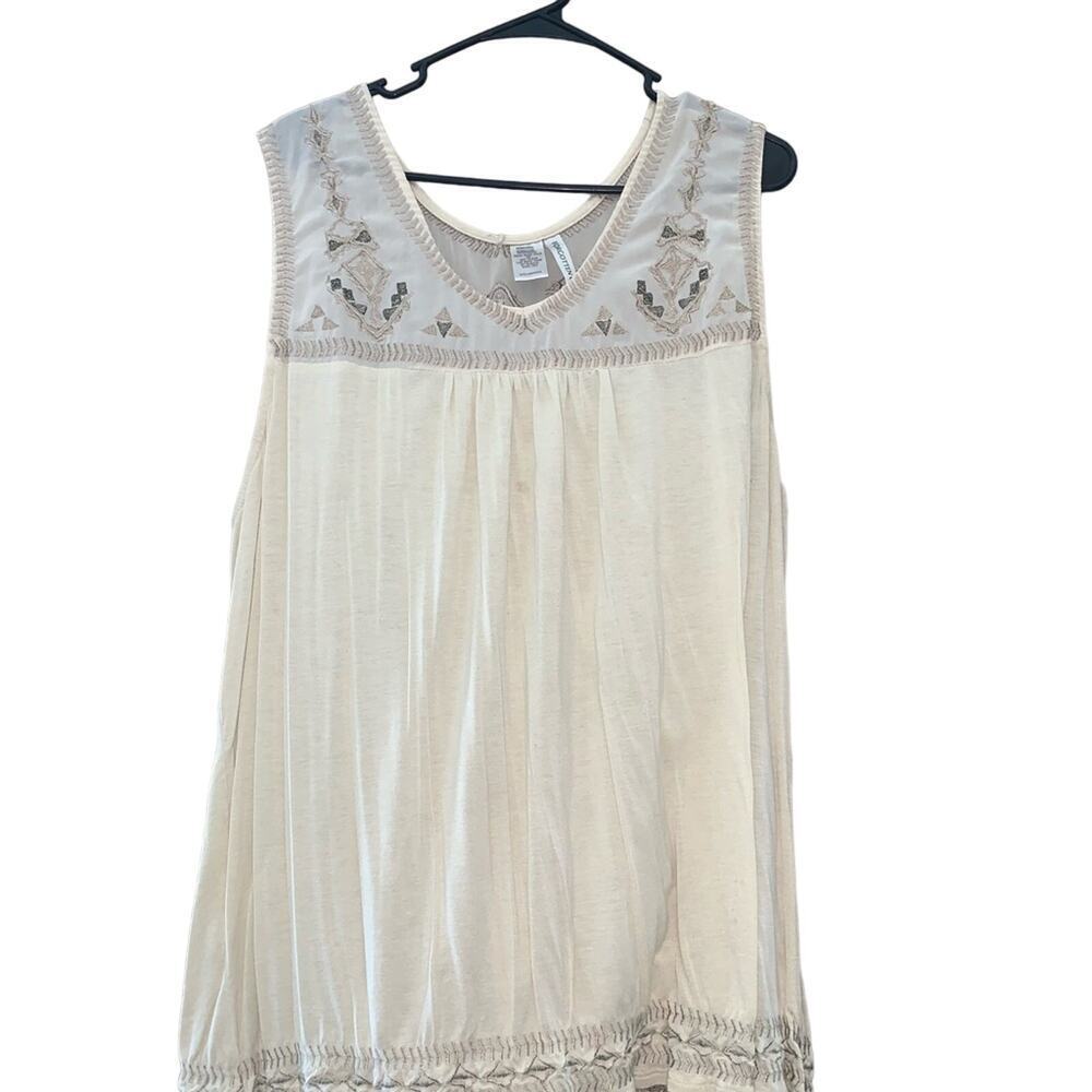 Forgotten Grace Cream tank